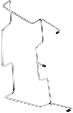 SKISUNO Porta Sacchetti Della Spazzatura Da Campeggio Pieghevole in Acciaio, Supporto Da Tavolo Leggero Per Sacchetti Della Spesa Riutilizzabili, Versatile Per Cucina, Outdoor e Riciclaggio