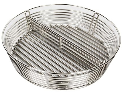 BBQ Plus Kohlekorb für Weber Summit Kamado E6 / S6 WSK (inkl. herausnehmbarer Trennwand)