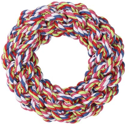 Yugugomo Hundeseilspielzeug, Hundespielzeugseil - Unzerstörbares Hundespielzeug - Unzerstörbares Hundeseil-Beißspielzeug für große, mittelgroße Hunde, Tauziehen, Zahnen, Reinigen, Hundespielzeug