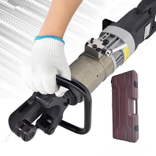 Elektrische Biegemaschine Für Stabstahl, Hydraulische Biegemaschine Für Bewehrungsstäbe, Biegewinkel Innerhalb Von 7 S 35°-90°, Elektrische Biegemaschine Für Stahlstäbe/1-Touch-Bedienung,22B