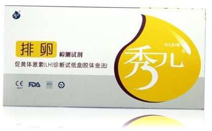 CALLARON 10stücke Ovulationsteststreifen Eisprungtest-tools Eisprung-kit Teststreifen Für Eisprung Einweg Anwendung Für Frauen