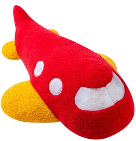 ULTECHNOVO Almohada De Avión De Peluche Suave y Acogedora Cojín Decorativo para Cama Infantil Juguete Creativo para Dormir y Relajarse Diseño Carismático para Habitaciones Infantiles