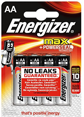 Energizer AA Max Batterie Non Ricaricabile Alcalina, Cilindrica, Aa, Multicolore