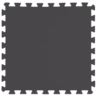 T.I.P. Poolmatte 9er Set 50x50 cm - Unterlegmatte & Schutzmatte SBM 100/9 | Schutzmatte aus Schaumstoff für Poolbodenfolie, endlos erweiterbare Bodenfliesen, resistent, biegsam und geruchsneutral
