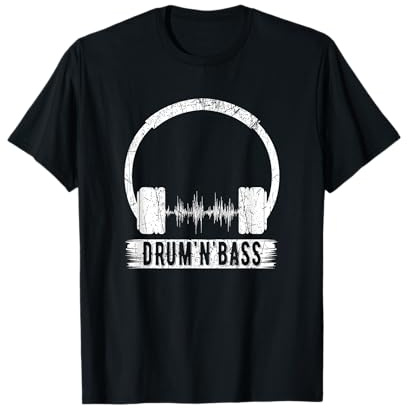 Drum N Bass DNB DJ Weltall Elektro Musik Drum and Bass T-Shirt