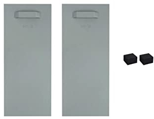 Juego de Fijación Autoadhesiva, Soporte para Fotos y Espejo, Colgador de Chapas Adhesivas (2 Soportes, Amortiguador de Espuma, 300 x 100 mm)