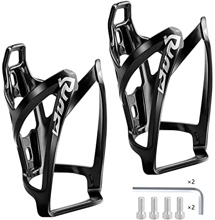 FIBOUND Paquete de 2 Portabidón de Bicicleta,Ligero y Fuerte Soporte para Botellas de Agua,para Bicicletas Hervidor de Ciclismo para Bicicletas de Carretera, Montaña y Niños