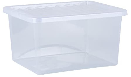 Wham Pack 5 Crystal 37L Box & Lid Clear