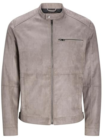 JACK & JONES herr jerichard läderjacka Noos läderjacka (1-pack)