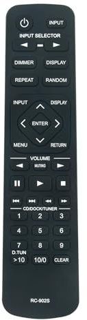 AULCMEET RC-902S New Replacement Remote Control fit for ONKYO Stereo Receiver Amplifier A-9010 A9010