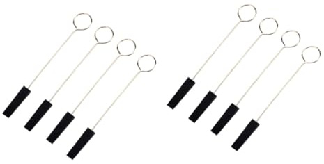 ibasenice 2stücke Piano Stimmgabel Edelstahl Und Teiliges Dämpfungskit Für Präzises Klavier-Tuning Für Musikliebhaber Und Instrumentenpflege