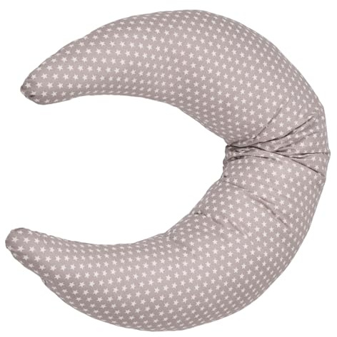 Thermobaby - Cuscino per gravidanza e allattamento - Fodera per cuscino maternità 100% cotone - Lavabile - Supporto per la schiena, i fianchi e le gambe della mamma
