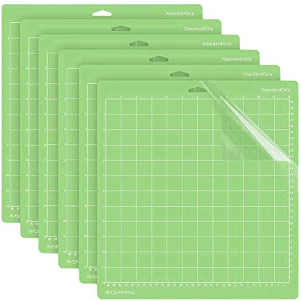Okeeyseda 6 Packungen Schneiden Matten für Macher 3/Maker/Explore 3/Air 2/Air/One (30,5 X 30,5 Cm) Quilten Cricket Matten ZubehöR