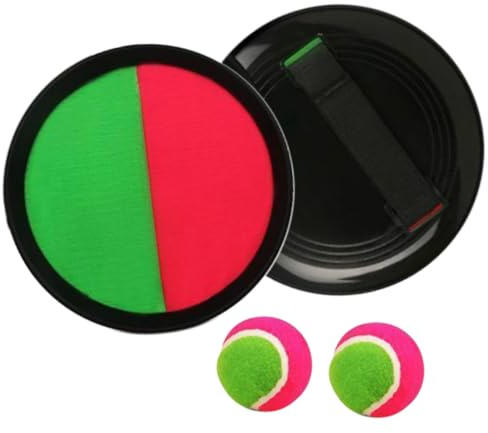 Greifen Sie das Ballset - Paddelspielzeug mit klebrigen Bällen, Sportausrüstung Grip | Interaktive Outdoor-Spiele für Kinder, Erwachsene, Familie, Camping, Spaß im Freien