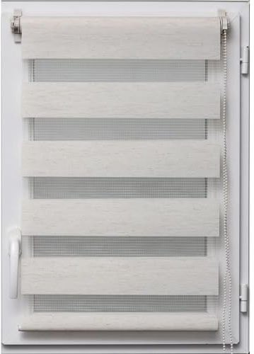 Inconnu Store Enrouleur Jour/Nuit 45x90cm Beige