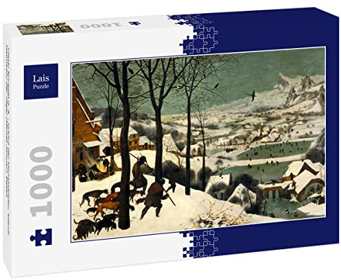 Lais Puzzle Pieter Bruegel d. Ä. - Zyklus der Monatsbilder, Szene: Heimkehr der Jäger (Monat Januar), Detail 1000 Teile