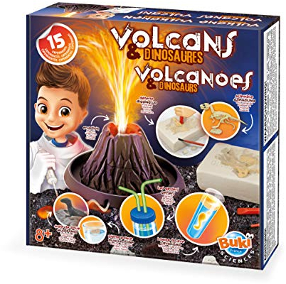 Buki France 2224 - Volcanes y Dinosaurios