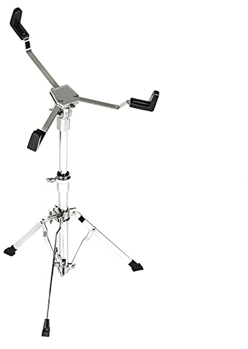 Fame Snare Ständer, Einstrebiger, Verchromt, Höhenverstellbar, Leicht & Flexibel, Für kleine Trommler bis 6 Jahre, Ideal für 10 Zoll Snare Drums