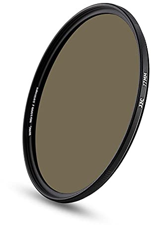JJC 49MM ND1000 Filter (10 Stop ND) Neutral Density Lens Filter Ultra Slim Multi-Coated Optical Glass Lens Filter Photography