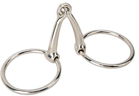 Wosune Safe Ring Trense, Trense Horse Bit, alle Trainingsarten des Reitens für den Langzeiteinsatz Long