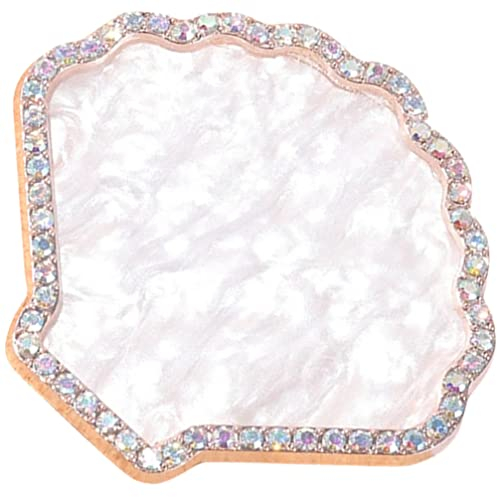 minkissy Piatto Per Smalto in Gel Vassoio Per Nail Art in Resina Piatto Per Esposizione Unghie Utilizzabile Per Mescolare Trucco Smalto e Pigmenti Per Esposizione e Organizzazione