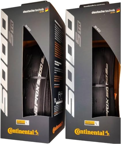 Continental Grand Prix 5000 S TR 700x30 schwarz - schlauchlos bereit - 2 Stück
