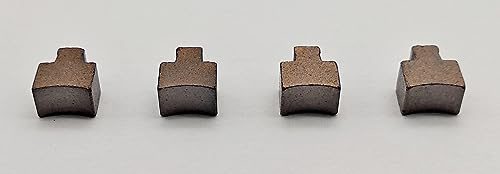 4 Kohlebürsten Motorkohlen für 10,8 12 14,4 18 V Gleichstrommotor RS 545,550,555, 3,4x6,2mm Satz Kohlestifte