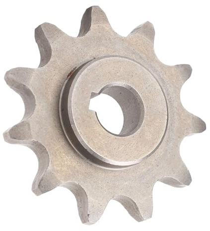 Pignone 420 11 Denti, Pignone Motore in Acciaio con Chiavetta, Pignone Catena per Motori MY1020 MY1016Z MY1018