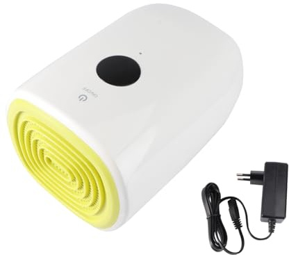 PRETYZOOM Déshumidificateur Mini De Maison Absorbeur Humidité Avec Écran Lcd Capacité De Fonction Auto-arrêt Silencieux Pour Séchage De Vêtements Et Amélioration De Air