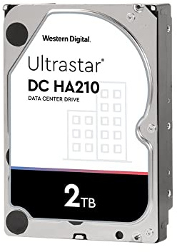 Western Digital HGST WD Ultrastar 2TB Interne Festplatte HUS722T2TALA600 3,5 Zoll HDD für Sever SATA 6Gb/s 256 MB Cache, Enterprise Klasse (Generalüberholt)
