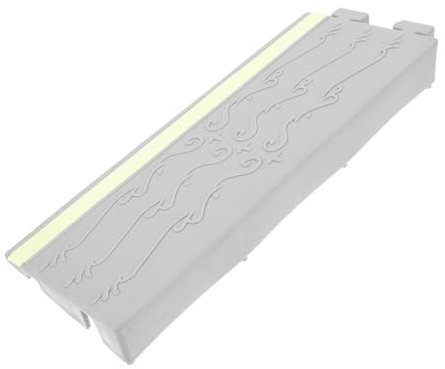Cabilock Kunststoff-bordsteinrampe Für Auffahrt, Kehren, Roboter, Rampen, Heimrampen, Schwellenrampenmatten, Wiederverwendbare Schwellenrampe (4,5 Cm Höhe)