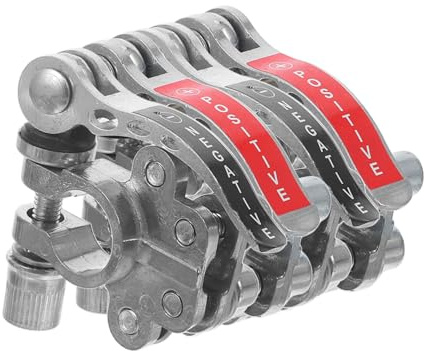 CLISPEED 4stücke Batterieklemmen Für Auto Batterie Terminal Kabelklemmen Aus Zinklegierung Anschlüsse Für Fahrzeugbatterie Einfache Installation Und Demontage