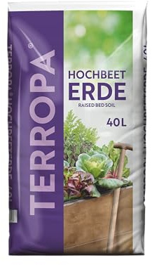 JSM - Terropa Hochbeeterde 30 x 40 L auf Palette