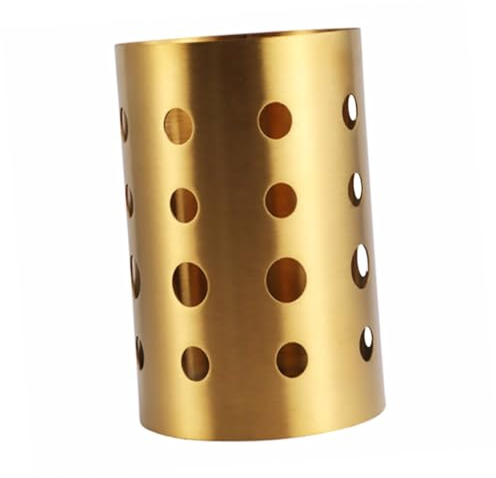 Didiseaon Organisateur De Couverts en Acier Inoxydable Grand Format Porte-ustensiles La Cuisine Perforé Évacuation Rapide pour Maison Et Restaurant