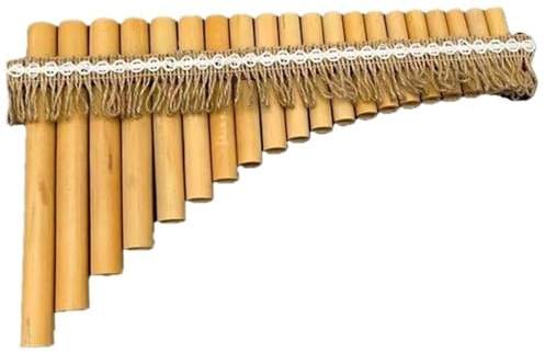 Professional Pan Flute 18 Pipes Panflute G Key Tunable Music Instrument