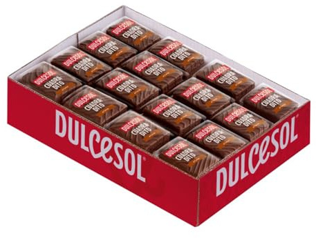 Dulcesol - Cuadraditos de chocolate - Caja de 2 kg - Dulces de chocolate