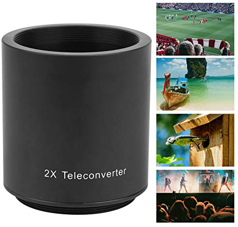 2x Converter Lens, Teleconverter Photographer for M42mm Mount 6501300mm 900mm 420800mm, Used Between SLR Cameras and Lenses, Good for Shooting Distant Scenery