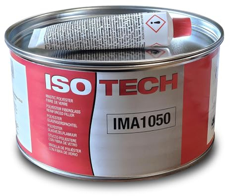 Iso Tech - MASTIC CARROSSERIE POLYESTER FIBRE DE VERRE 1.5 kilo