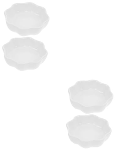 MERRYHAPY 2sets Hedgehog Bowls Ceramic Feeding Bowl High Capacity for Small Pets Safe Washable 2pcs*2