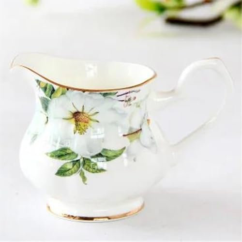 Teteras Cafeteras Juego De Té De Viaje Juego Café Estilo Jarra Leche Porcelana Hueso Europeo Taza Servicio Jarra Té Y Café Cerámica Para El Hogar A La Moda Teteras y Servidores de Café Juego de Té de
