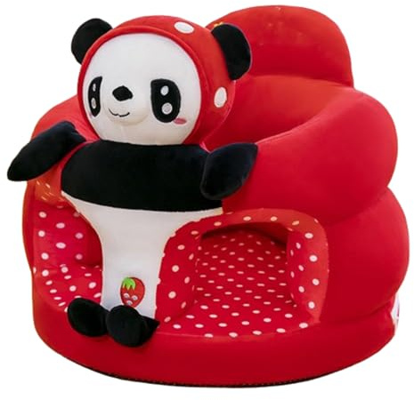 Babysitz, Sitzstuhl, Cartoon-Tiere, Plüsch-Sofastuhl, Kleinkind, Baby, lernen, auf dem Sofa zu sitzen, Spielen, langlebiger, verdickter Sofasitz im Cartoon-Design (18)