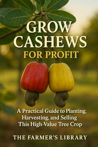 Grow Cashews for Profit: A Farmer’s Guide to Cultivation, Harvesting, and Global Sales: From Soil and Tree Care to Processing, Marketing, and Export Success