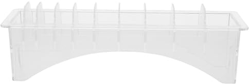 VILLFUL Positioning Comb Storage Box Plastic for Hair Clipper Tools Organizer Case Slots for Barbershop Salon Use