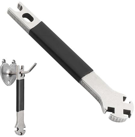 Metall-Speichenschlüssel – 4 mm Dicke, Reparatur-Gadget, Nippelversteller, Reifenspannspanner, professionelles Renntraining, Servicestation, Reisetasche, Zubehör, langlebig, tragbar