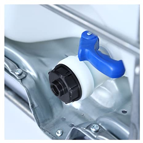 ANWUYANG S60x6 Coarse Thread To 1/2 3/4 1 Internal Thread IBC Tank Fittings, Plastic Drain Adapter For Hose Faucet Valve, 1pcs (Diameter : 3/4'')