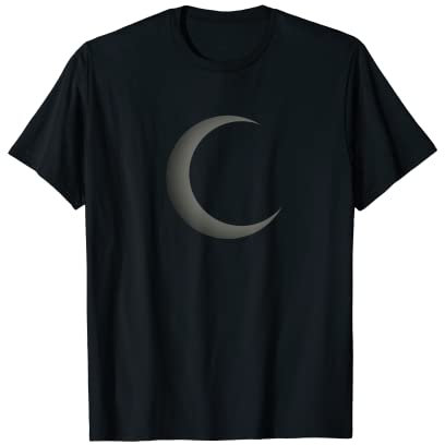 Mond Sichel Symbol Magie Wicca Gott Göttin Ägypten Halbmond T-Shirt