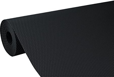 MS Beschläge 1 Rolle 48cm x 500cm Antirutschmatte Schubladenmatte Küchenschrankmatte Einlegematte Rutschhemmende Noppenmatte Kunststoff Schubladeneinlage