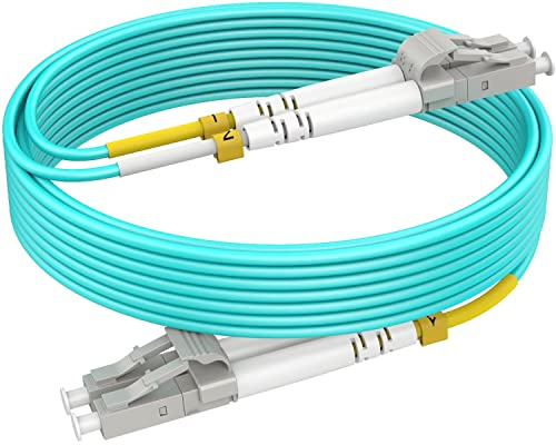 RamboCables OM3 LWL Patchkabel LC auf LC Multimode 1m, 10 Stück
