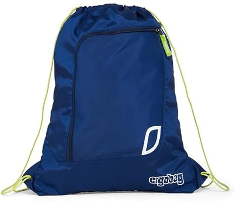 ergobag Turnbeutel Rucksack, Erwachsene, Unisex, Blau, Einheitsgröße