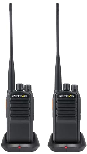Retevis RB669 Freenet Funkgeräte, Lizenzfrei Walkie Talkie RT24V 2.0, 6 Freenet Kanäle und 16 PMR446, Deutsches Sprachsystem, yp C, Robust Walkie Talkies, Freenet Funkgerät Set (1 Paar, Schwarz)